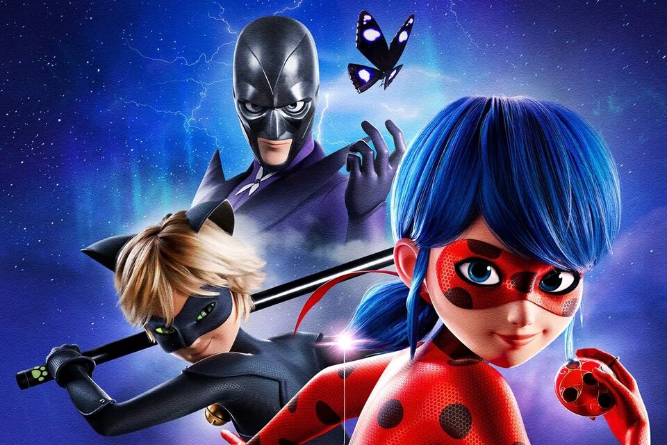 Imagen de la película Miraculous: Ladybug & Cat Noir, The Movie
