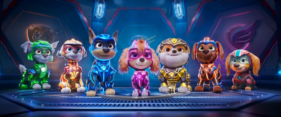 Imagen de la película PAW Patrol: The Mighty Movie