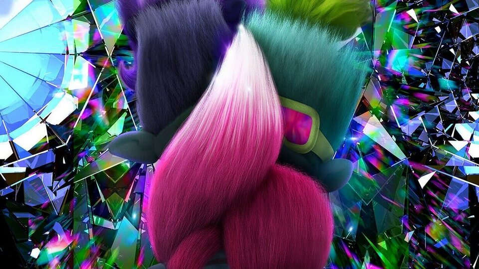 Imagen de la película Trolls Band Together