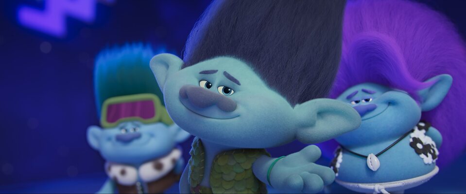 Imagen de la película Trolls Band Together
