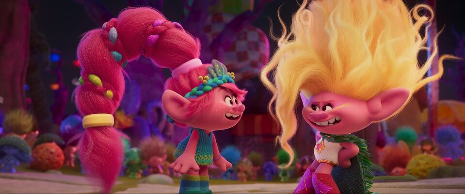 Imagen de la película Trolls Band Together