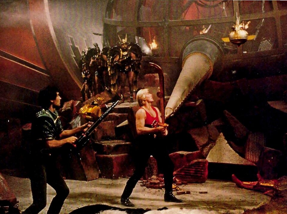 Imagen de la película Flash Gordon
