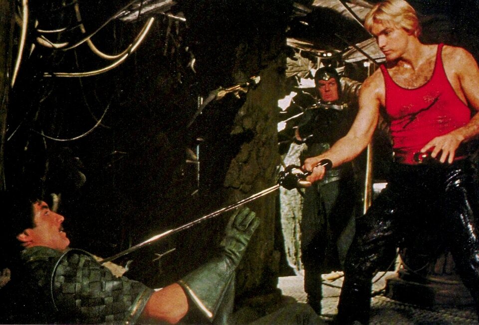 Imagen de la película Flash Gordon