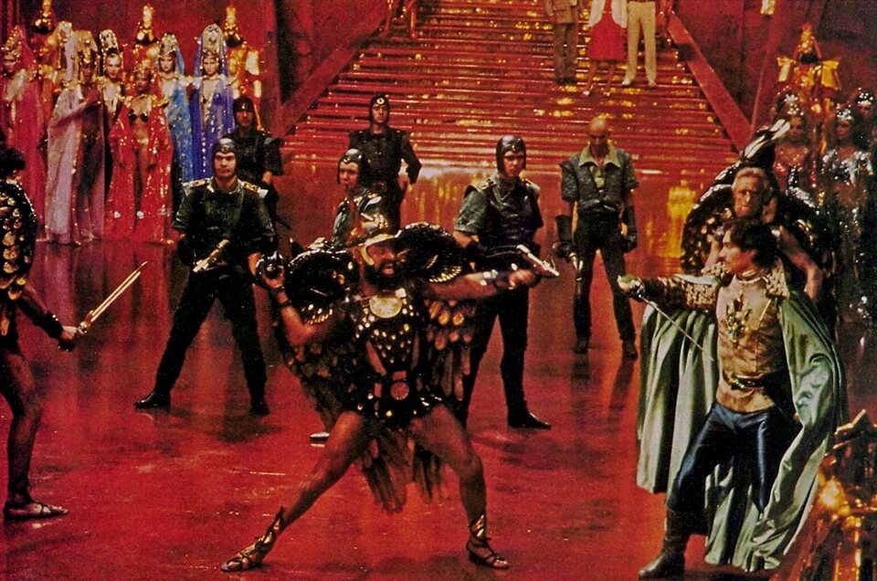 Imagen de la película Flash Gordon