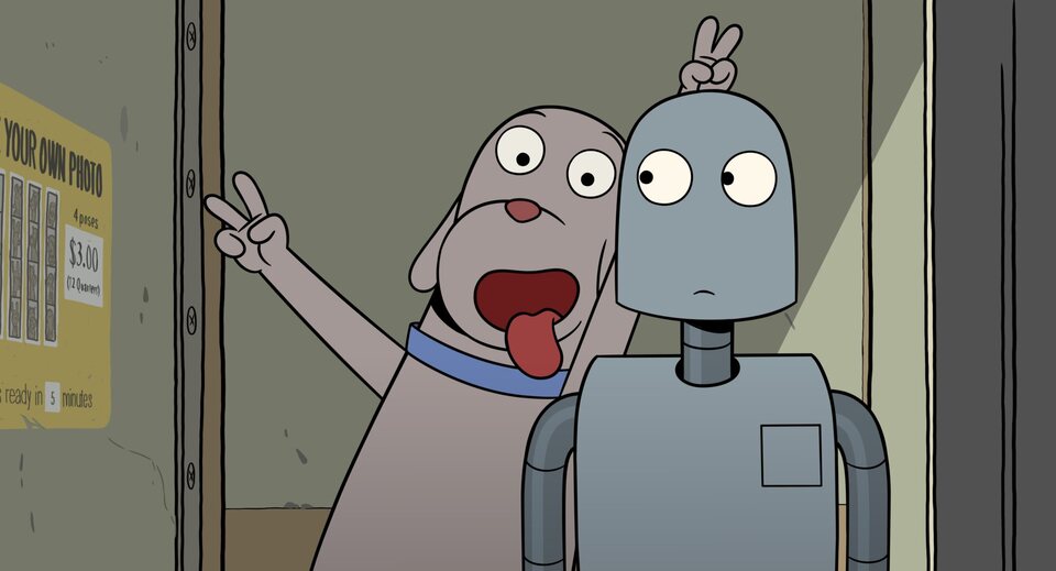 Imagen de la película Robot Dreams