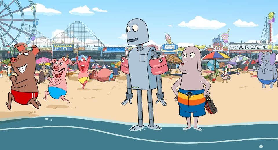 Imagen de la película Robot Dreams