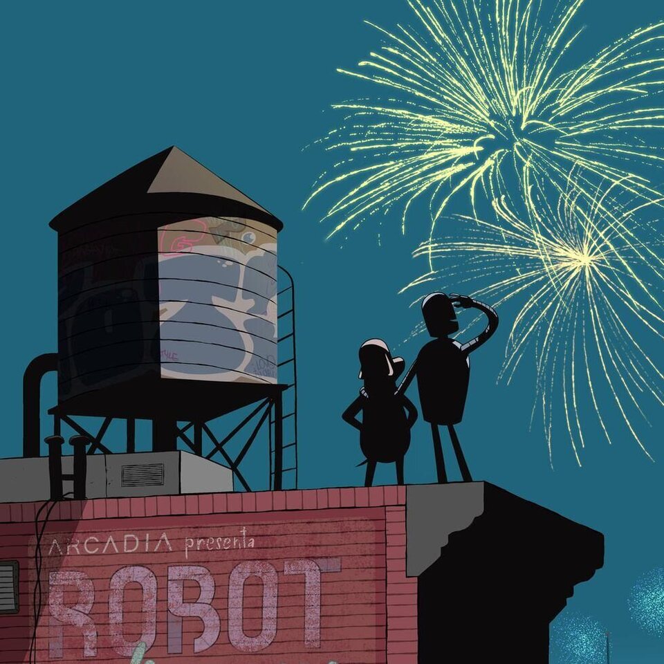 Imagen de la película Robot Dreams