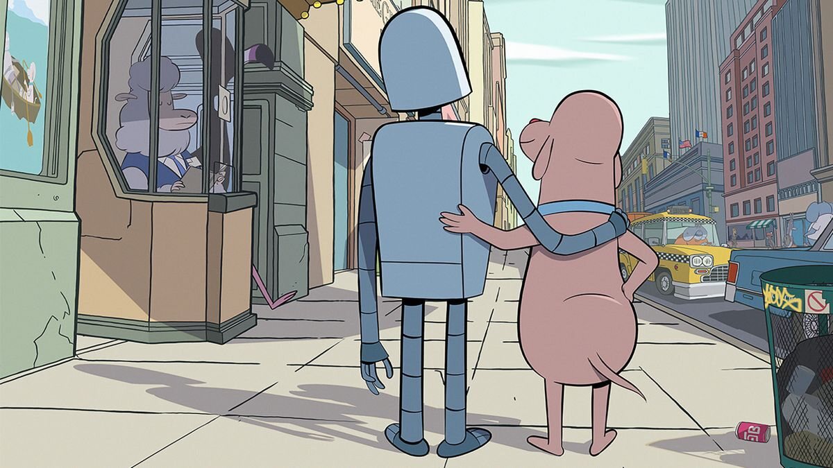 Imagen de la película Robot Dreams