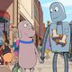Imagen de la película Robot Dreams