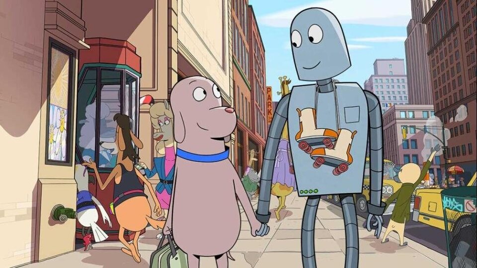Imagen de la película Robot Dreams