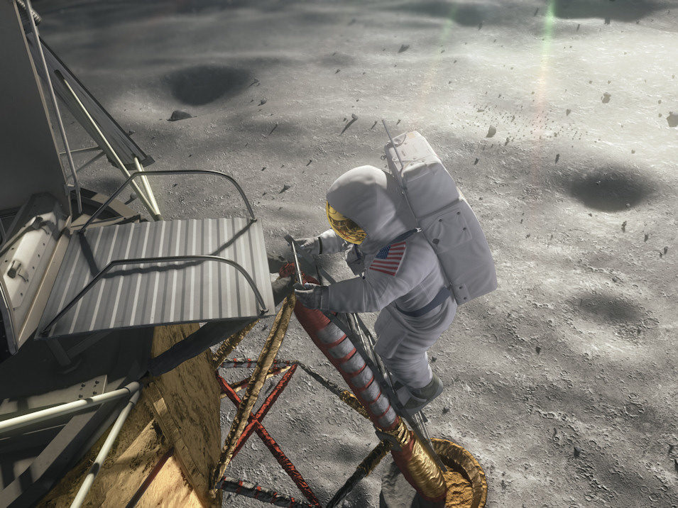 Imagen de la película Fly Me to the Moon