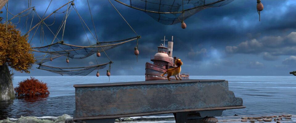 Imagen de la película Cats in the museum