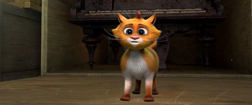 Imagen de la película Cats in the museum