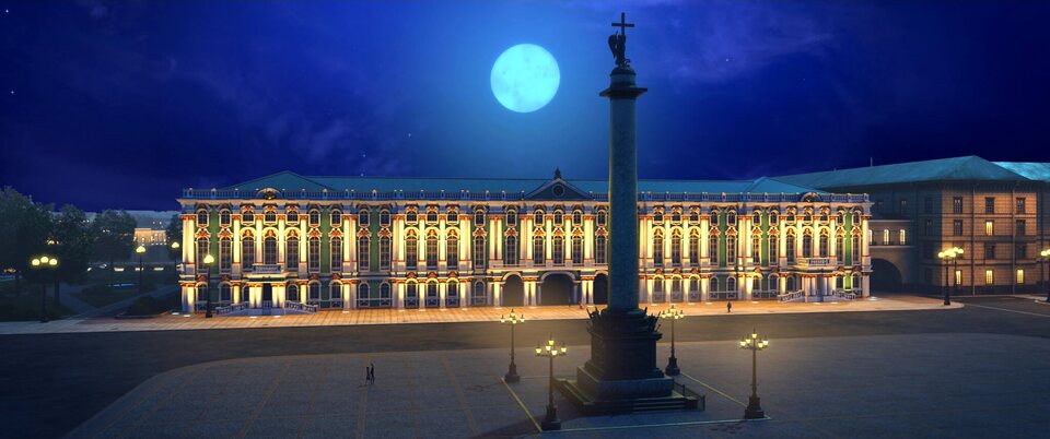 Imagen de la película Cats in the museum