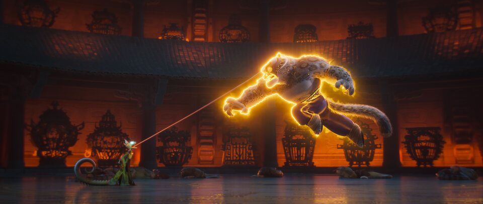 Imagen de la película Kung Fu Panda 4
