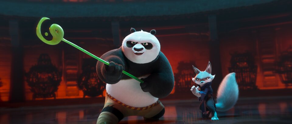 Imagen de la película Kung Fu Panda 4