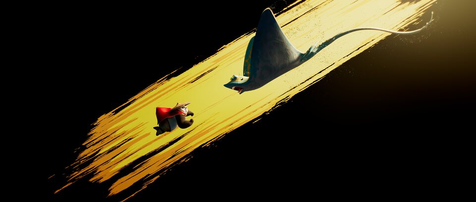 Imagen de la película Kung Fu Panda 4