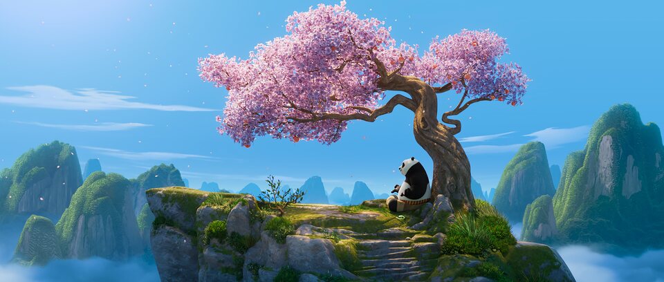 Imagen de la película Kung Fu Panda 4