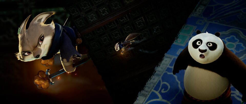 Imagen de la película Kung Fu Panda 4