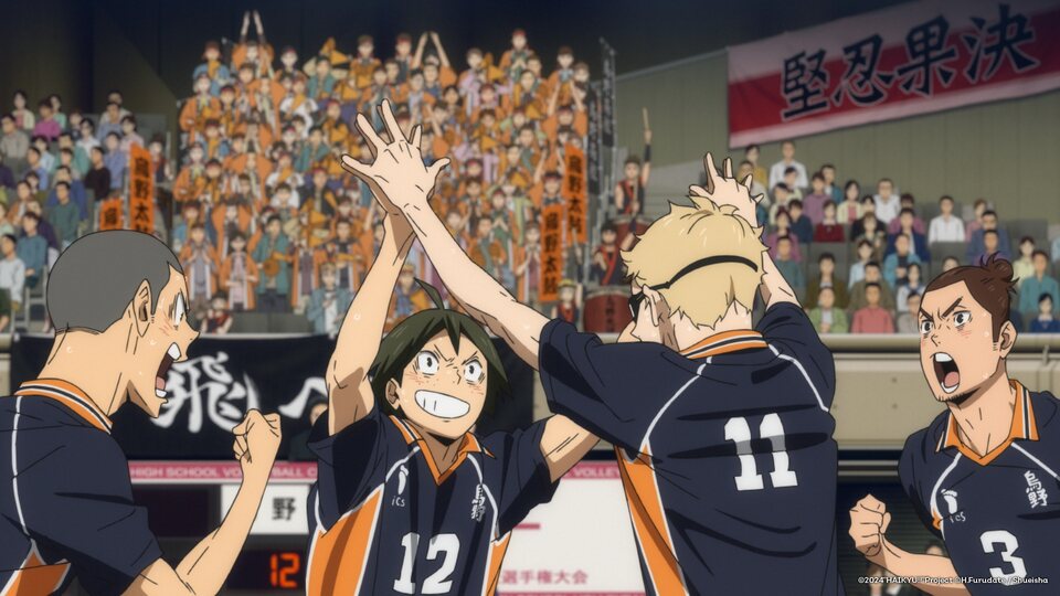 Imagen de la película Haikyuu!! The Dumpster Battle