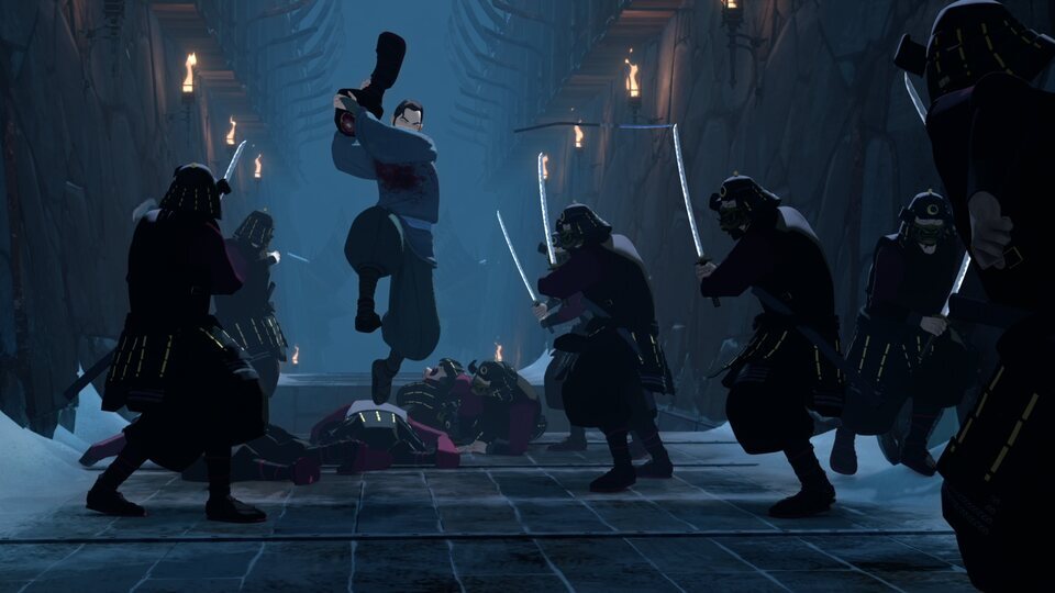 Imagen de la serie Blue Eye Samurai