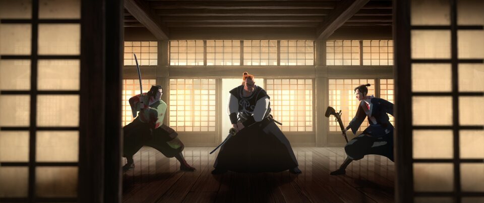 Imagen de la serie Blue Eye Samurai