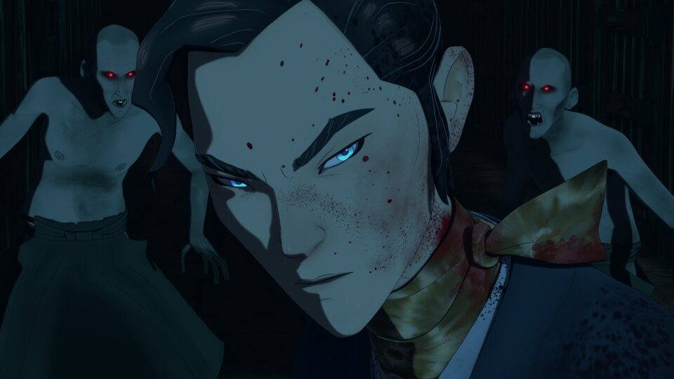 Imagen de la serie Blue Eye Samurai