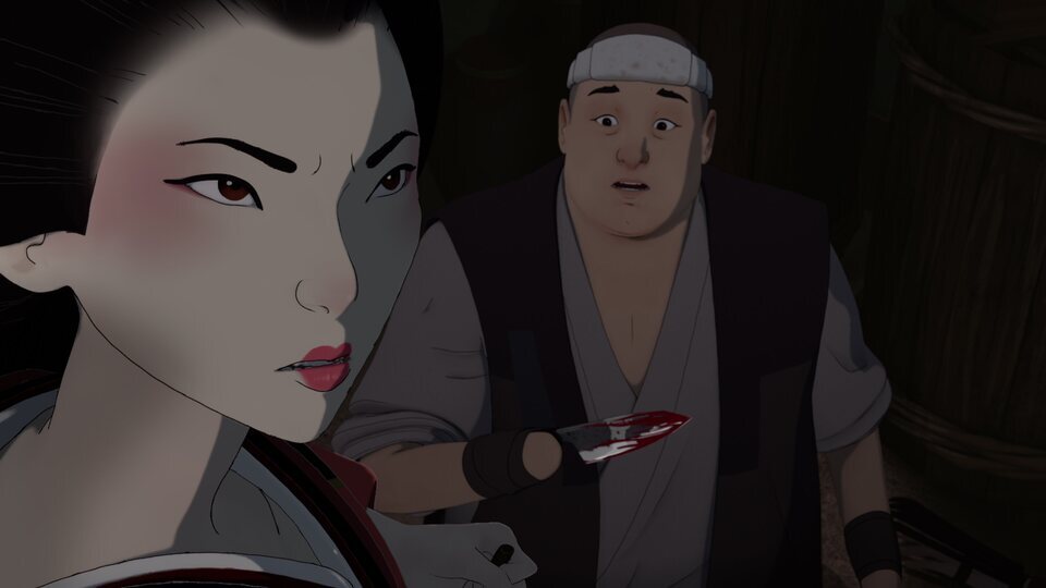 Imagen de la serie Blue Eye Samurai