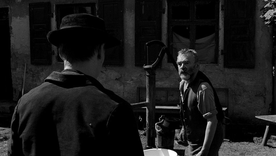 Imagen de la película The White Ribbon