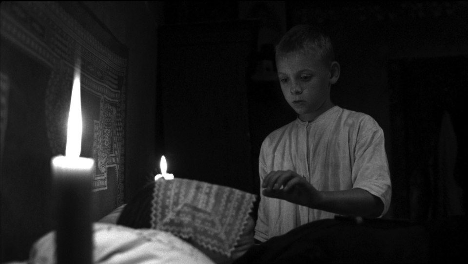 Imagen de la película The White Ribbon