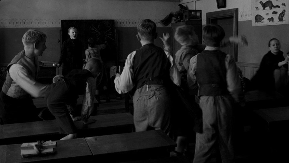 Imagen de la película The White Ribbon