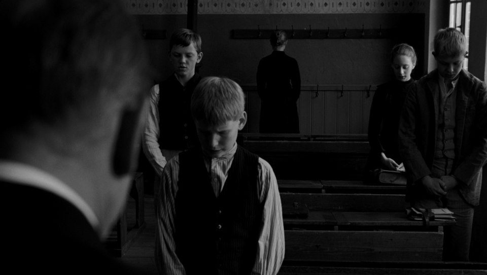 Imagen de la película The White Ribbon
