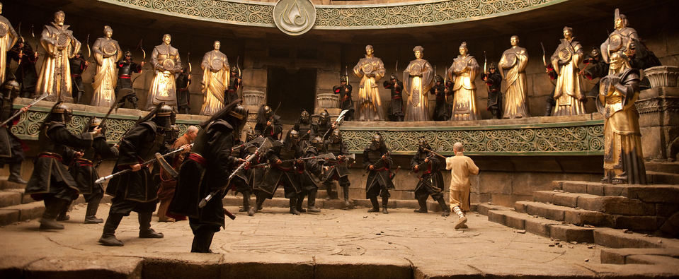 Imagen de la película The Last Airbender