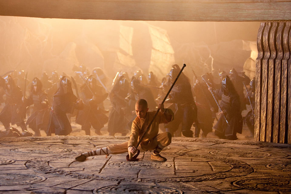 Imagen de la película The Last Airbender