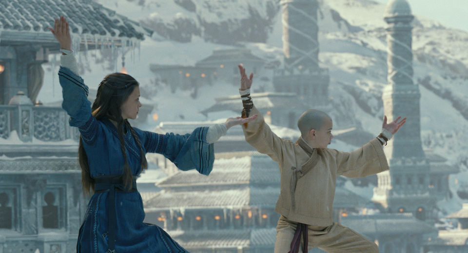 Imagen de la película The Last Airbender