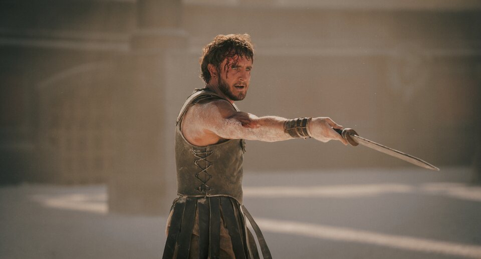 Imagen de la película Gladiator II