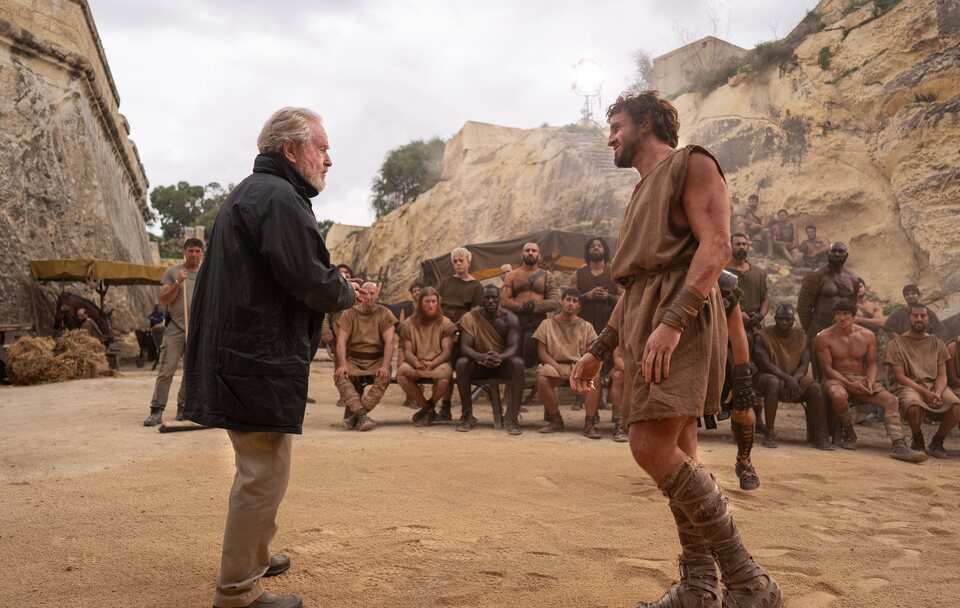 Imagen de la película Gladiator II