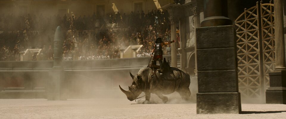 Imagen de la película Gladiator II