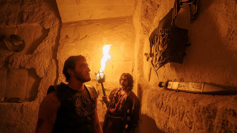 Imagen de la película Gladiator II