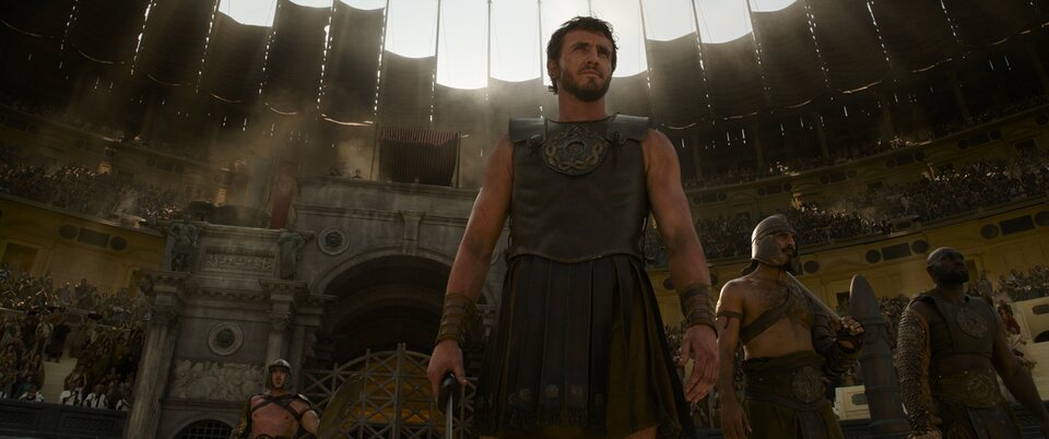 Imagen de la película Gladiator II