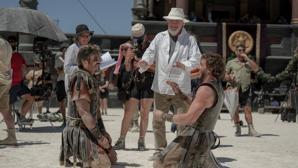 Imagen de la película Gladiator II