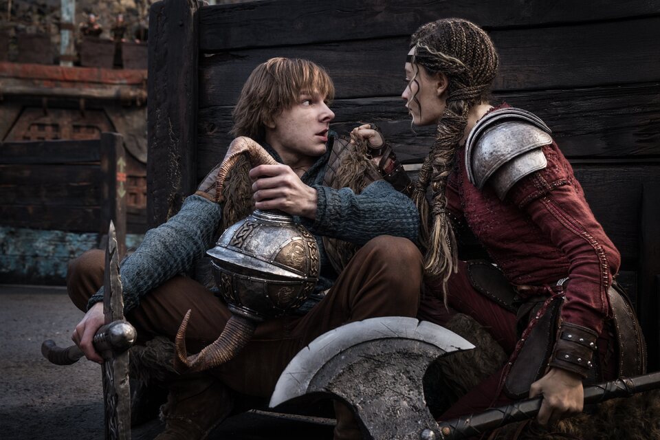 Imagen de la película How to Train Your Dragon