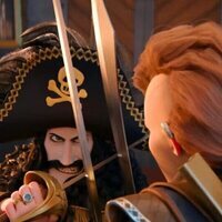 Capitán Diente de Sable y la condesa de Grel