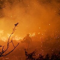 El rugir de las llamas