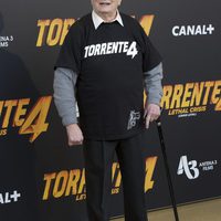 Tony LeBlanc en la rueda de prensa de 'Torrente 4'