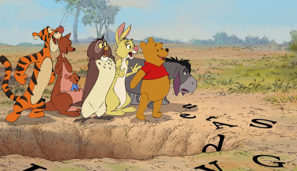 Imagen de la película Winnie the Pooh