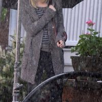 Emma Stone en el set de 'The amazing Spider-Man'
