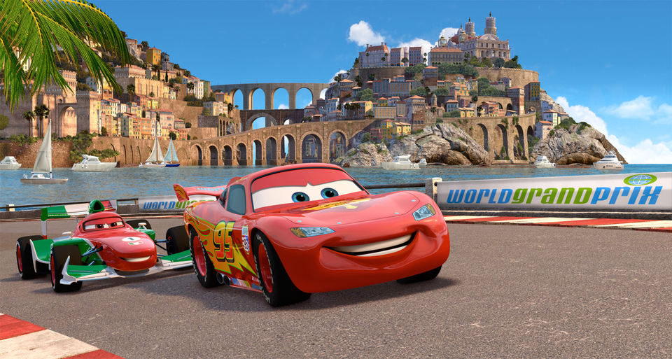 Imagen de la película Cars 2