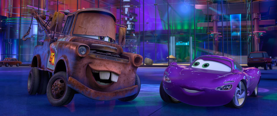 Imagen de la película Cars 2