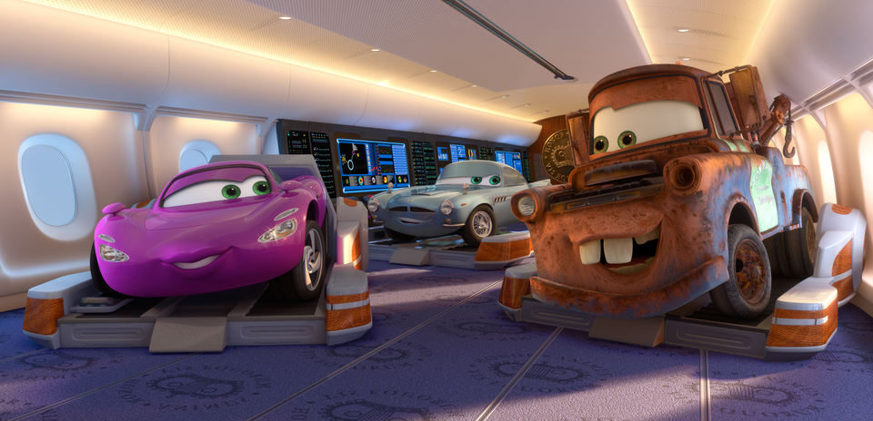 Imagen de la película Cars 2